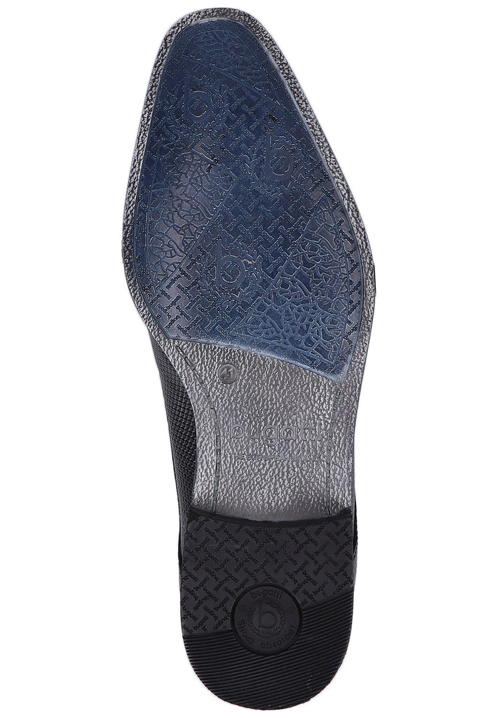 Bugatti Businessschuhe Leder Schwarz - surf4shoes