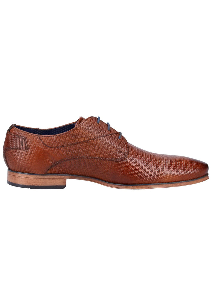 Bugatti Businessschuhe Leder Cognac - surf4shoes