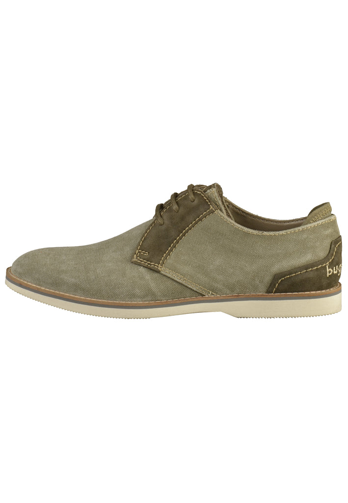 Bugatti Halbschuhe Lederimitat/Textil Hellgrün - surf4shoes