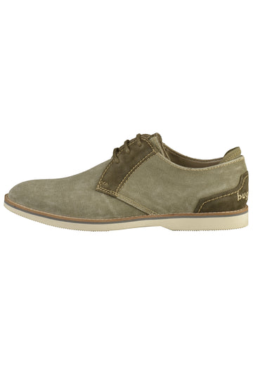 Bugatti Halbschuhe Lederimitat/Textil Hellgrün - surf4shoes