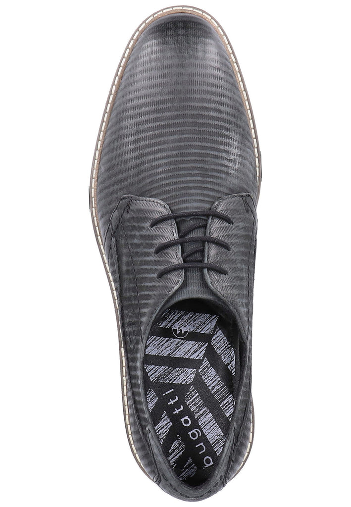 Bugatti Halbschuhe Glattleder Schwarz - surf4shoes