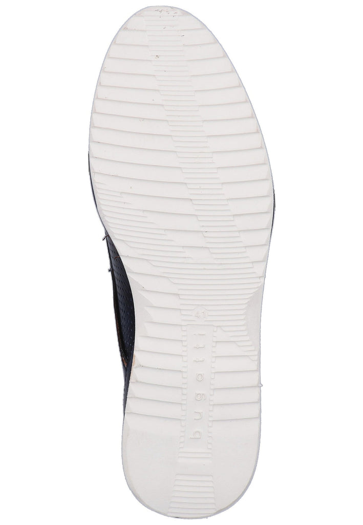 Bugatti Halbschuhe Glattleder Dunkelblau - surf4shoes