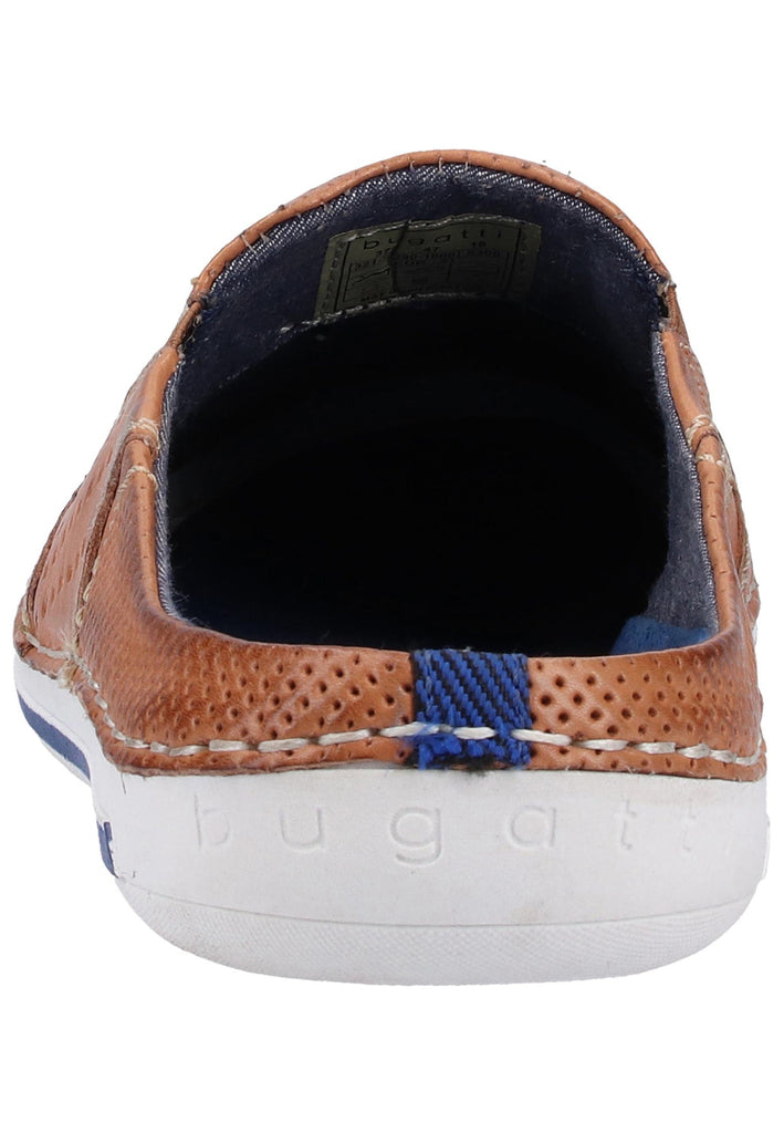 Bugatti Clogs Glattleder Cognac - surf4shoes