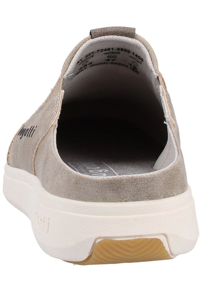 Bugatti Clogs Lederimitat Taupe - surf4shoes