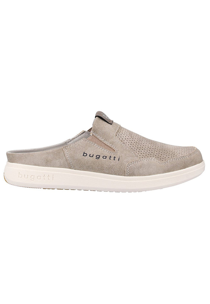 Bugatti Clogs Lederimitat Taupe - surf4shoes