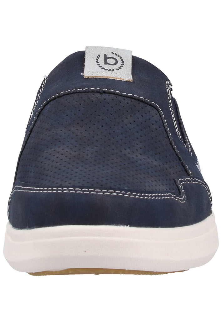 Bugatti Clogs Lederimitat Dunkelblau - surf4shoes