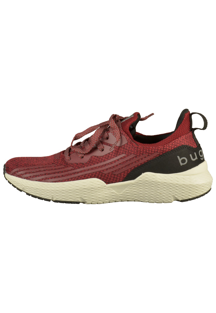 Bugatti Sneaker Textil Bordeaux - surf4shoes