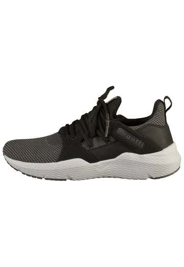 Bugatti Sneaker Textil Schwarz - surf4shoes