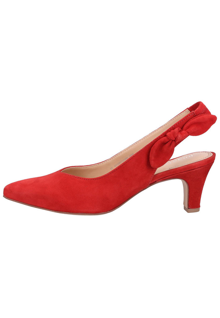 Bugatti Pumps Veloursleder Rot - surf4shoes