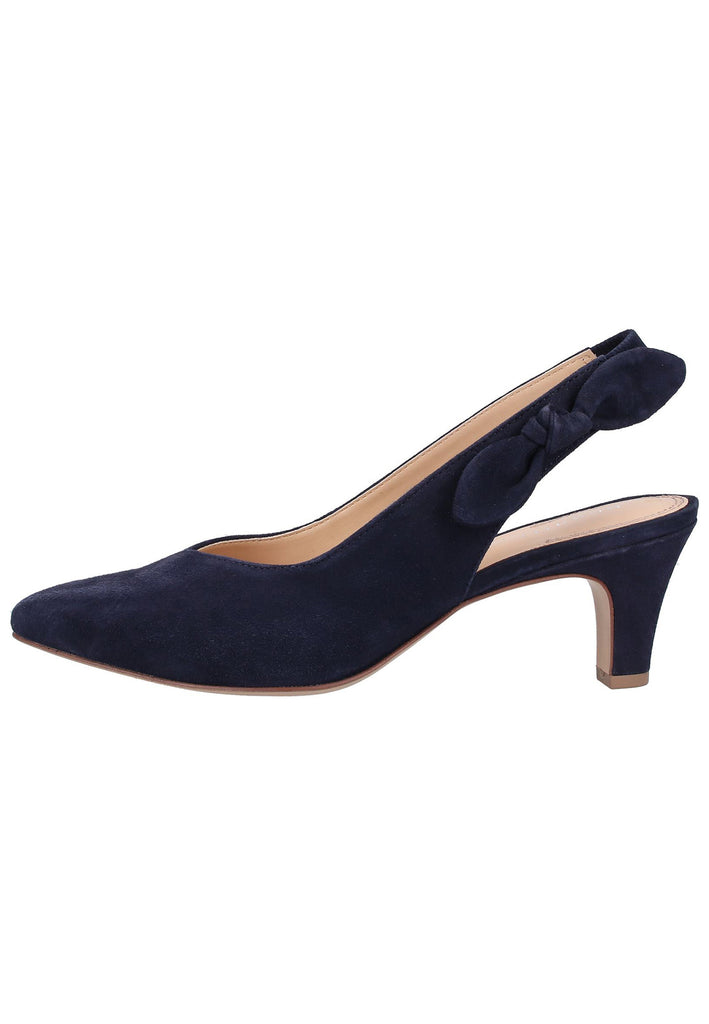 Bugatti Pumps Veloursleder Dunkelblau - surf4shoes