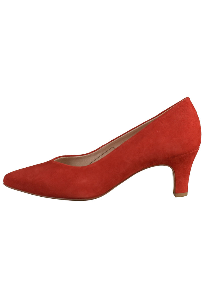 Bugatti Pumps Veloursleder Rot - surf4shoes