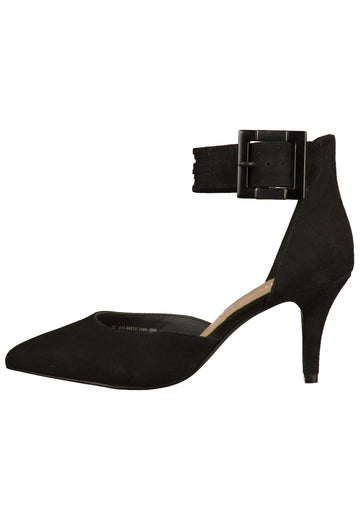 Bugatti Sandalen Veloursleder Schwarz - surf4shoes