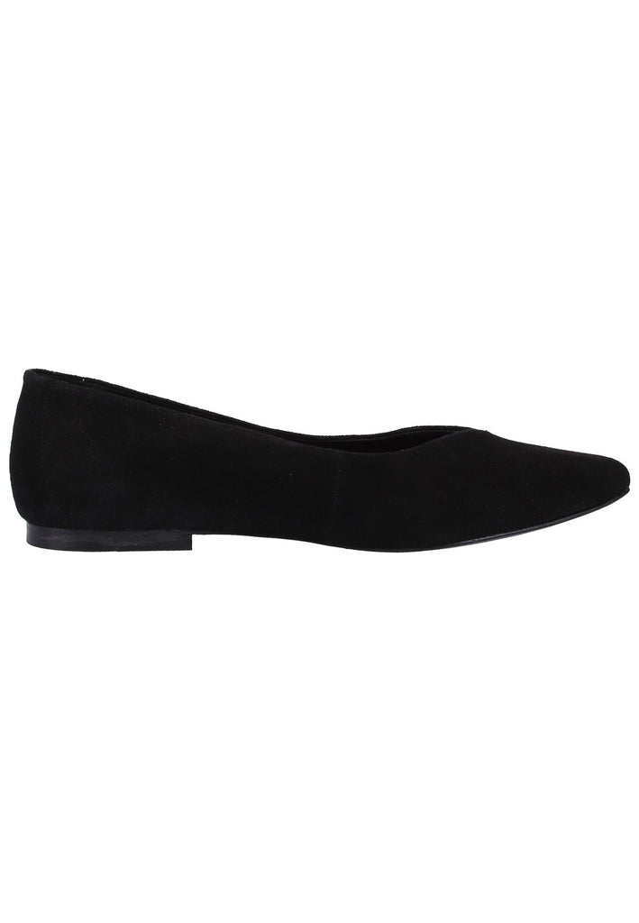 Bugatti Ballerinas Veloursleder Schwarz - surf4shoes