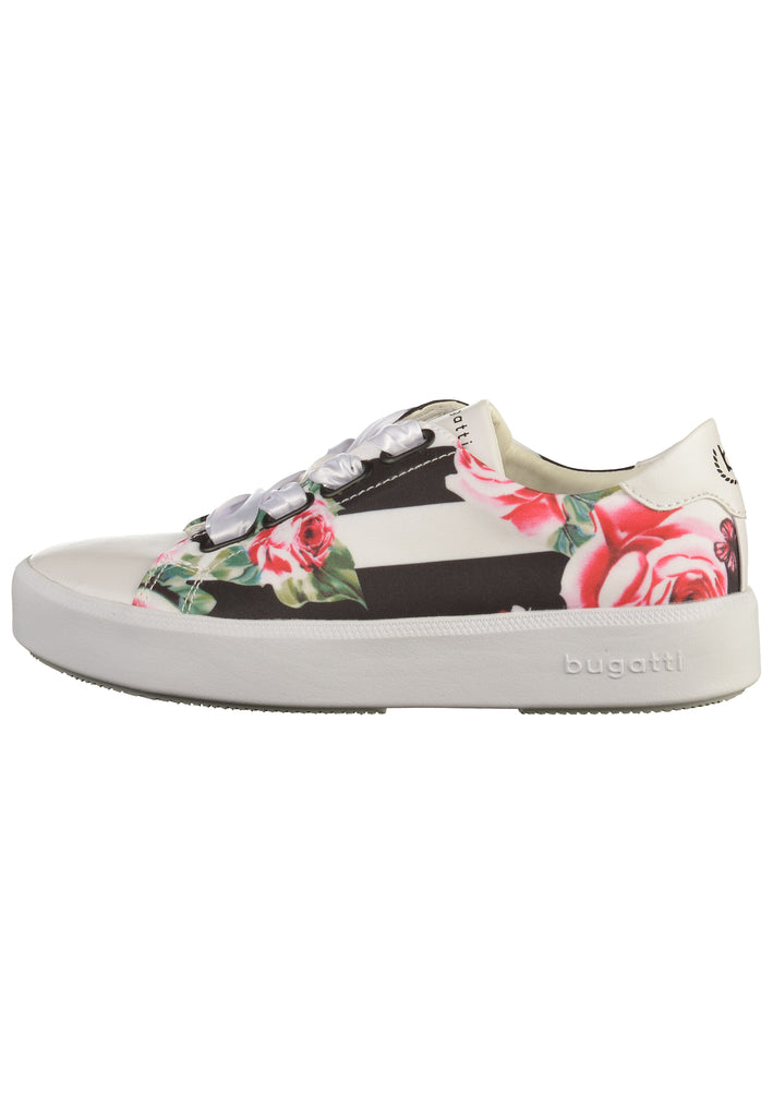 Bugatti Sneaker Lederimitat/Textil Weiß - surf4shoes