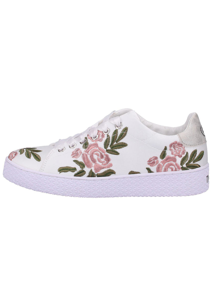 Bugatti Sneaker Lederimitat/Textil Weiß - surf4shoes