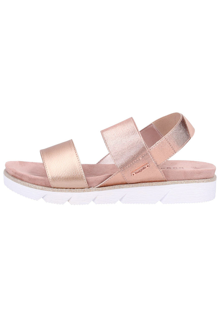Bugatti Sandalen Lederimitat Rose - surf4shoes