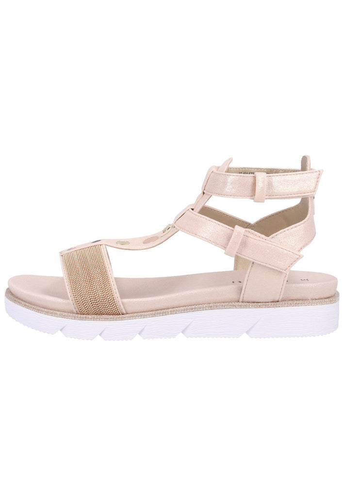 Bugatti Sandalen Lederimitat/Textil Beige - surf4shoes