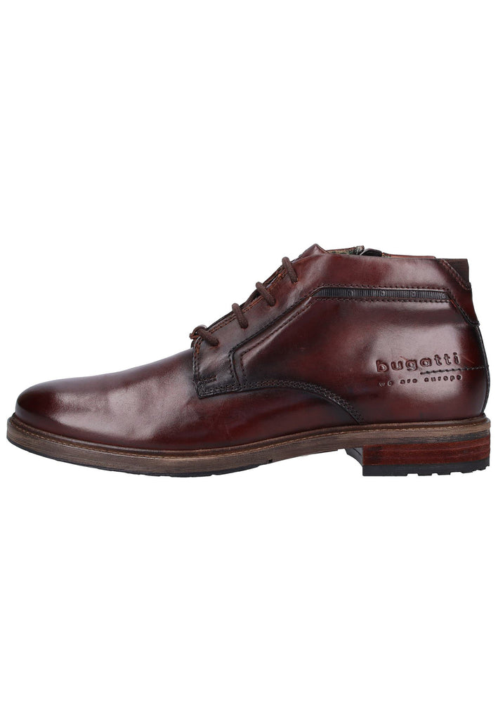Bugatti Halbschuhe Nappaleder Dunkelbraun - surf4shoes