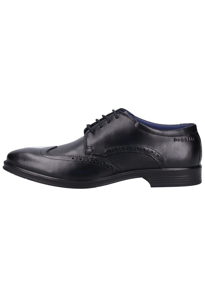 Bugatti Businessschuhe Nappaleder Schwarz - surf4shoes