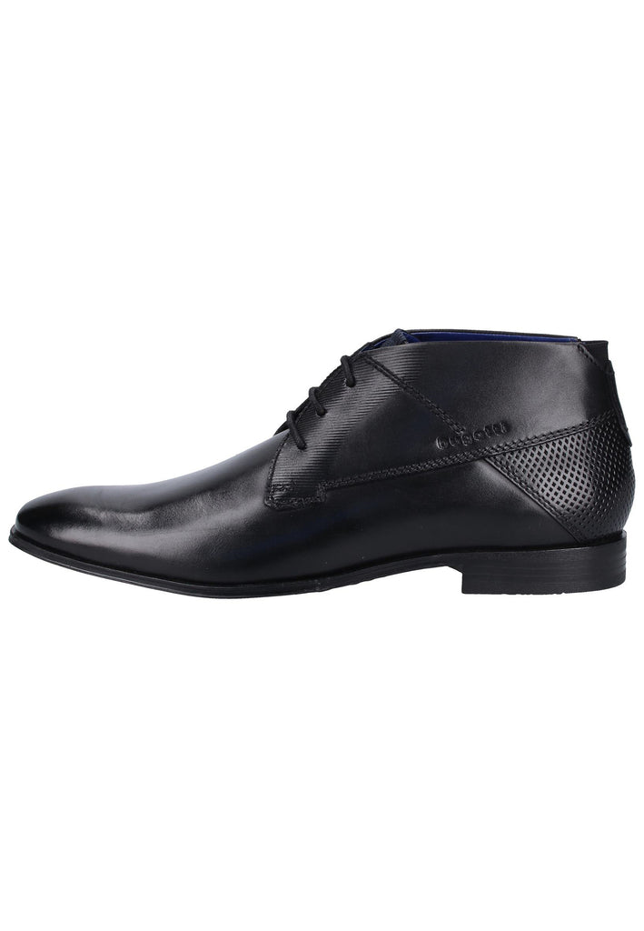 Bugatti Halbschuhe Nappaleder Schwarz - surf4shoes