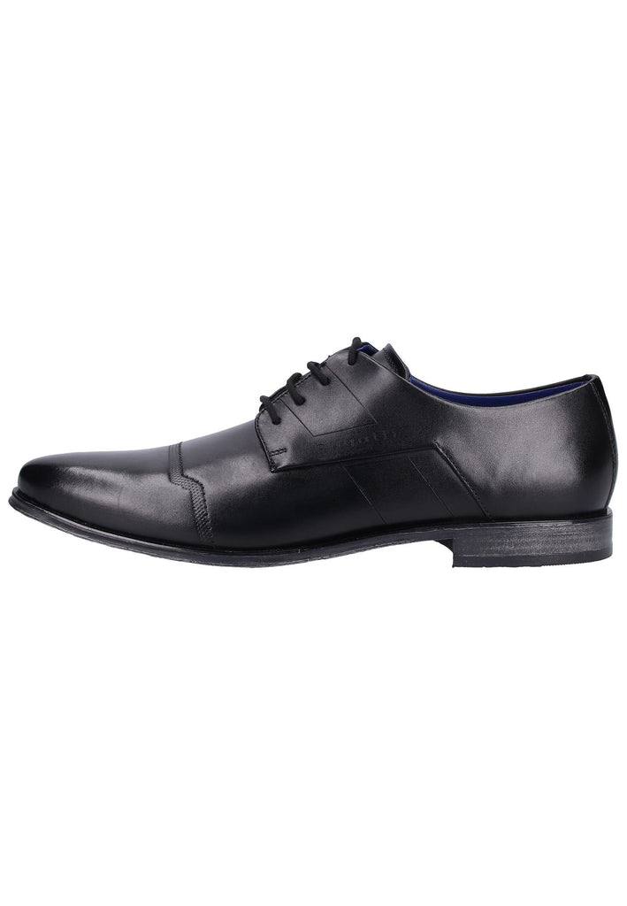 Bugatti Businessschuhe Nappaleder Schwarz - surf4shoes