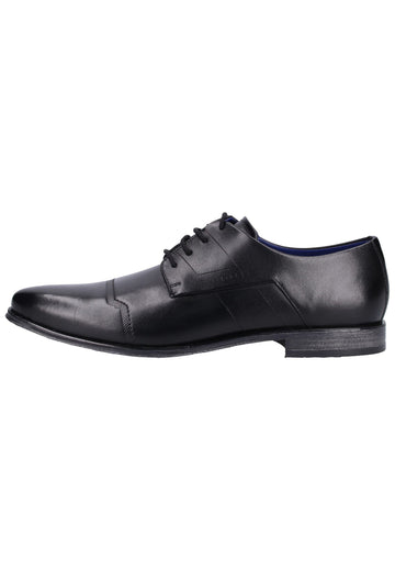 Bugatti Businessschuhe Nappaleder Schwarz - surf4shoes
