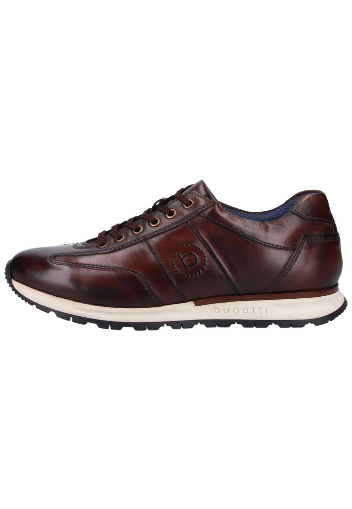 Bugatti Sneaker Glattleder Braun - surf4shoes