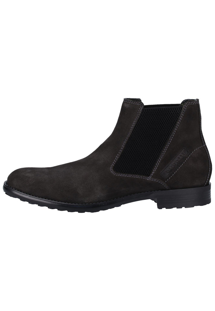 Bugatti Stiefelette Veloursleder/Textil Schwarz - surf4shoes
