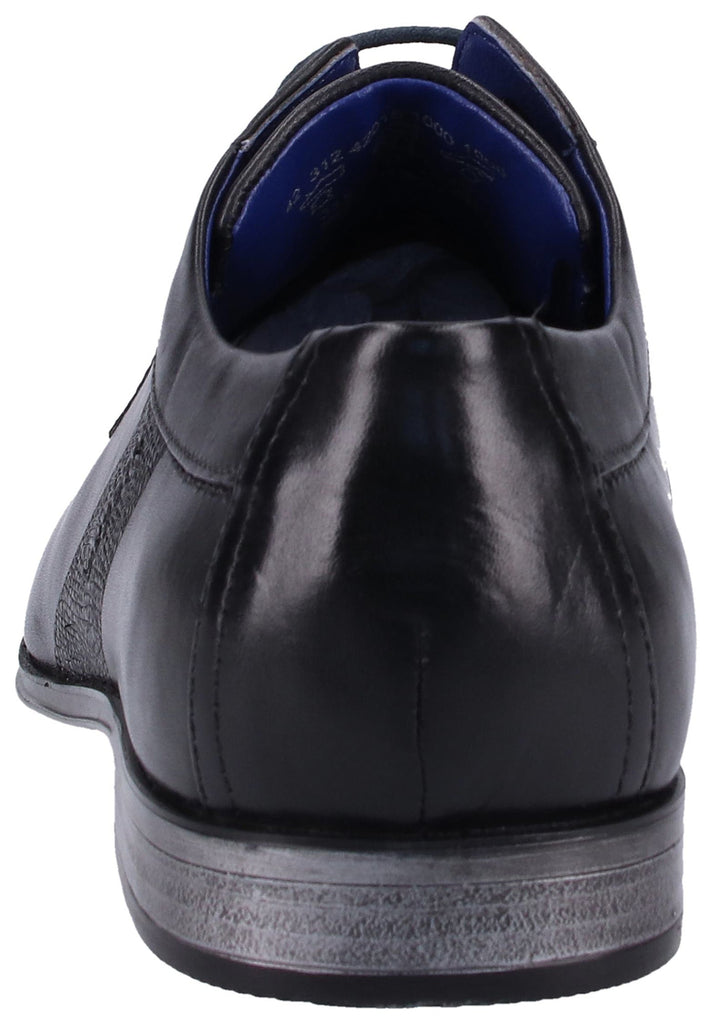 Bugatti Businessschuhe Nappaleder Schwarz - surf4shoes