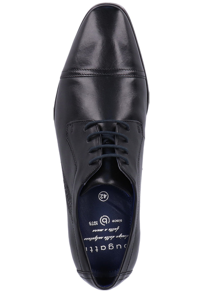 Bugatti Businessschuhe Nappaleder Schwarz - surf4shoes