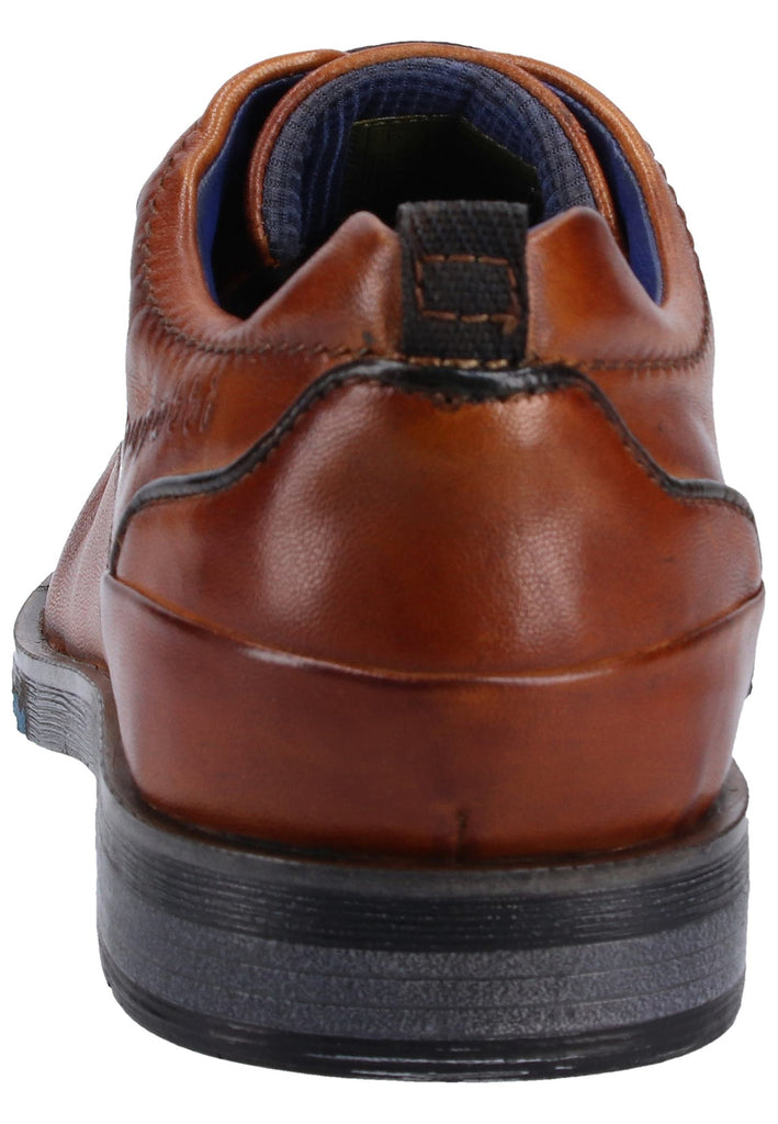 Bugatti Businessschuhe Glattleder Cognac - surf4shoes