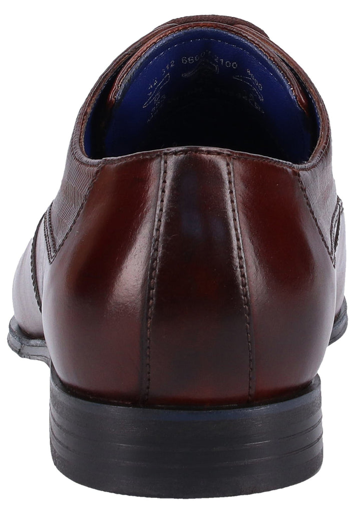 Bugatti Businessschuhe Glattleder Braun - surf4shoes