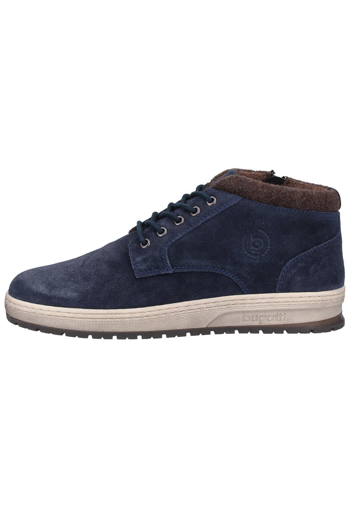 Bugatti Sneaker Veloursleder Blau Warmfutter - surf4shoes