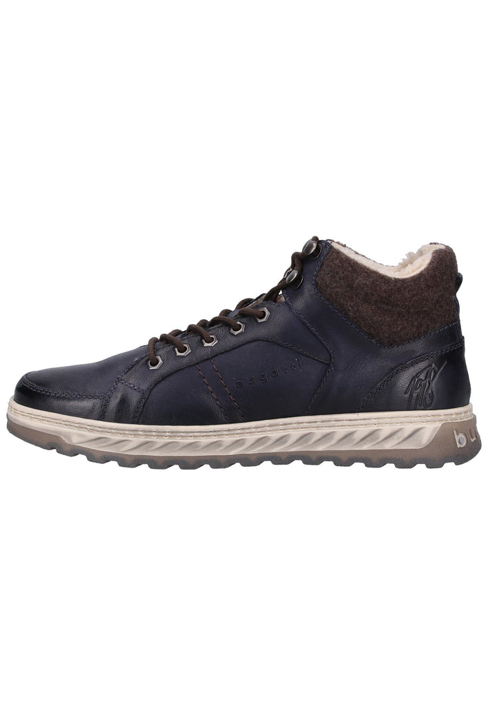 Bugatti Sneaker Glattleder Dunkelblau Warmfutter - surf4shoes