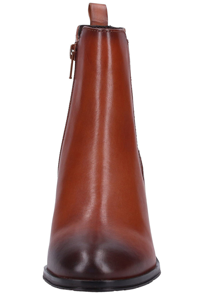 Bugatti Stiefelette Nappaleder Cognac - surf4shoes