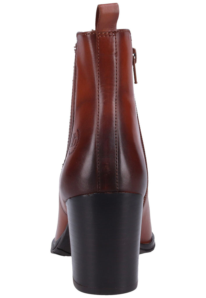 Bugatti Stiefelette Nappaleder Cognac - surf4shoes