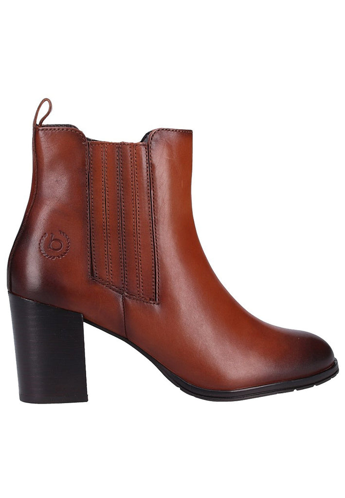 Bugatti Stiefelette Nappaleder Cognac - surf4shoes