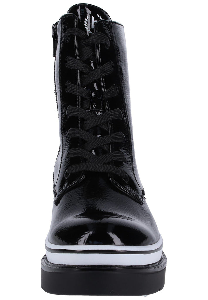 Bugatti Stiefelette Lederimitat Schwarz Warmfutter - surf4shoes