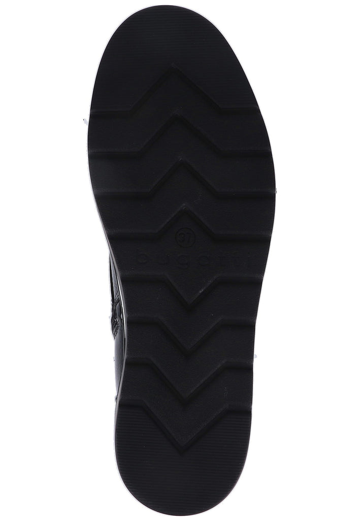 Bugatti Stiefelette Lederimitat Schwarz Warmfutter - surf4shoes