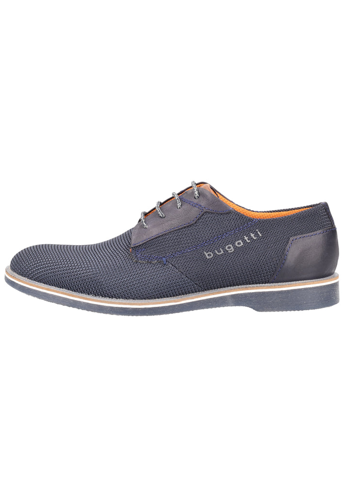 Bugatti Halbschuhe Lederimitat/Textil Blau - surf4shoes