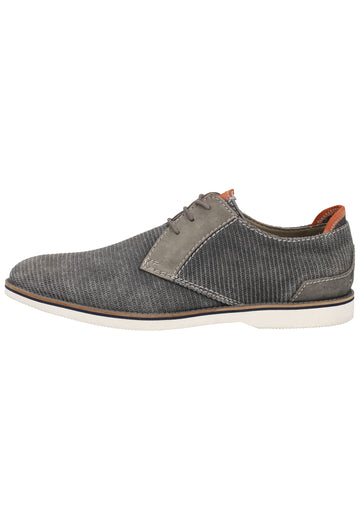Bugatti Businessschuhe Veloursleder Grey - surf4shoes