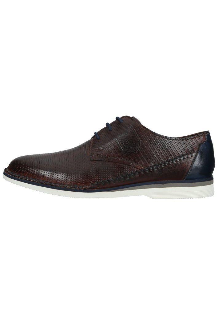 Bugatti Halbschuhe Leder Braun - surf4shoes