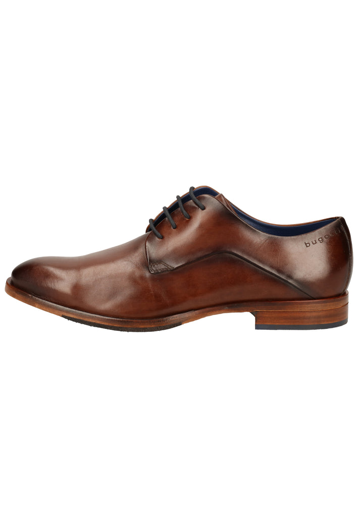 Bugatti Businessschuhe Glattleder Braun - surf4shoes