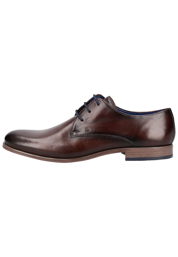 Bugatti Businessschuhe Glattleder Braun - surf4shoes