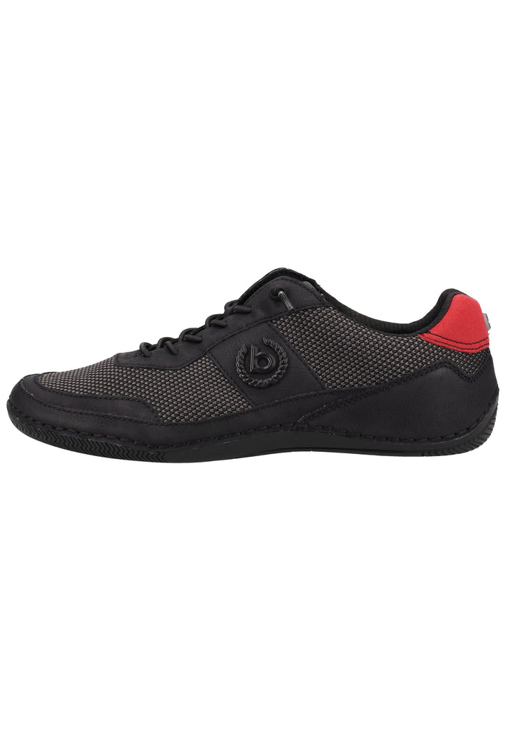 Bugatti Sneaker Lederimitat/Textil Schwarz - surf4shoes
