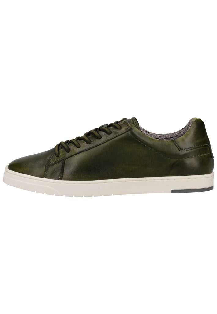 Bugatti Sneaker Glattleder Grün - surf4shoes