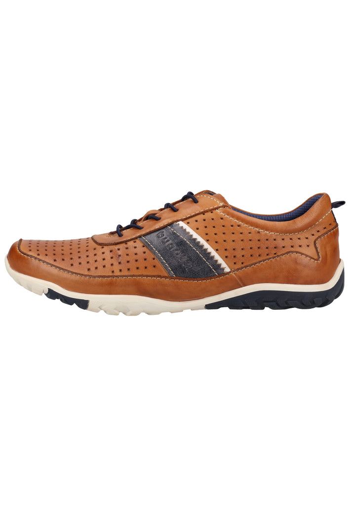 Bugatti Sneaker Nappaleder Cognac - surf4shoes
