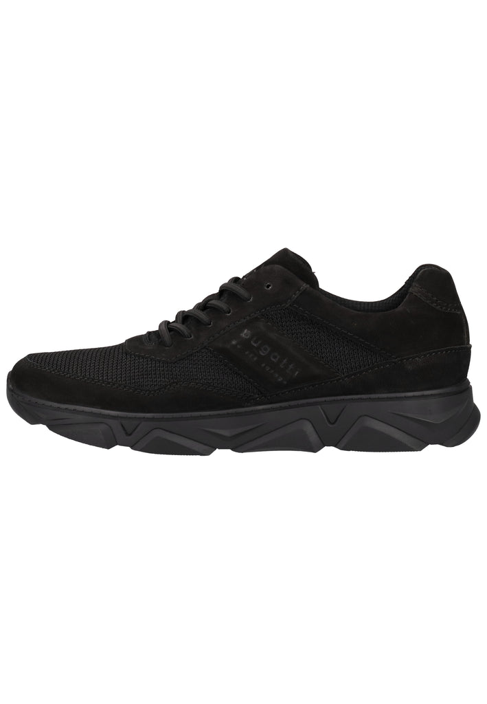 Bugatti Sneaker Nubukleder/Textil Schwarz - surf4shoes
