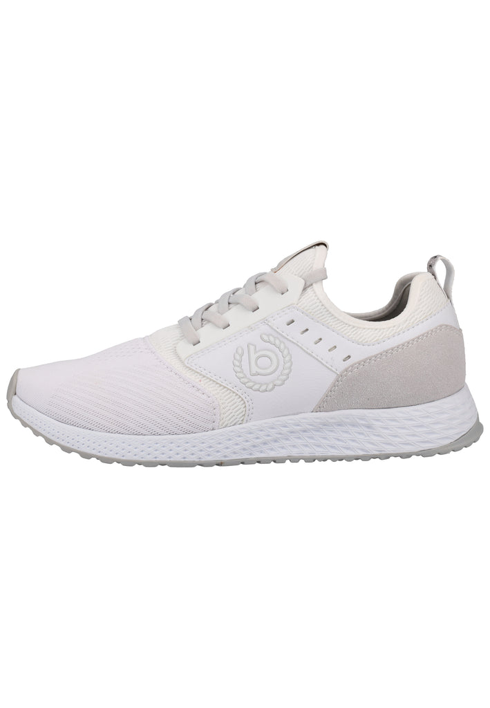 Bugatti Sneaker Lederimitat/Textil Weiß - surf4shoes