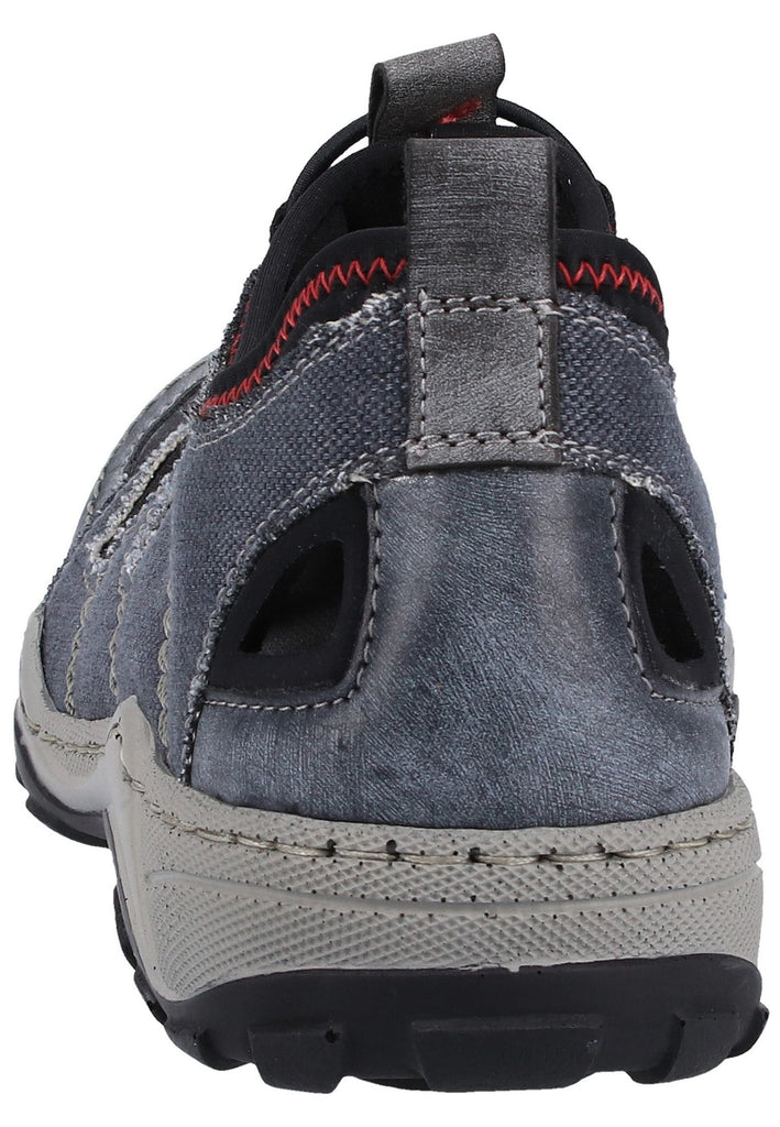 Rieker Halbschuhe Lederimitat Ozean - surf4shoes